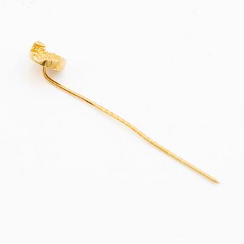 Lapponia, brooch pin, 18K gold.
