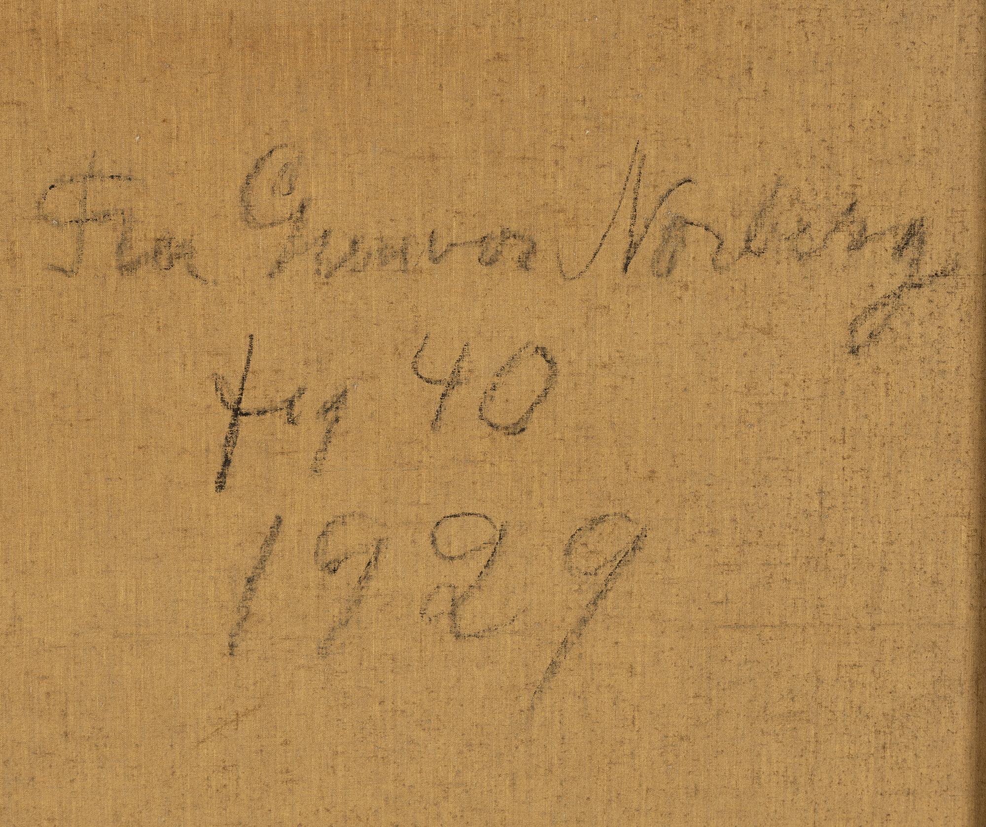 Birger Simonsson, oil on canvas, signed.