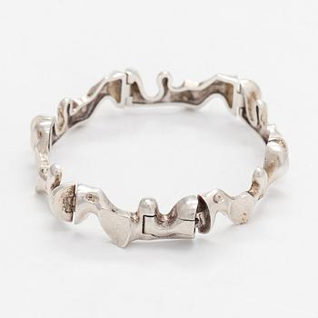 Björn Weckström, armband, "Cetus", sterlingsilver. Lapponia 1979.
