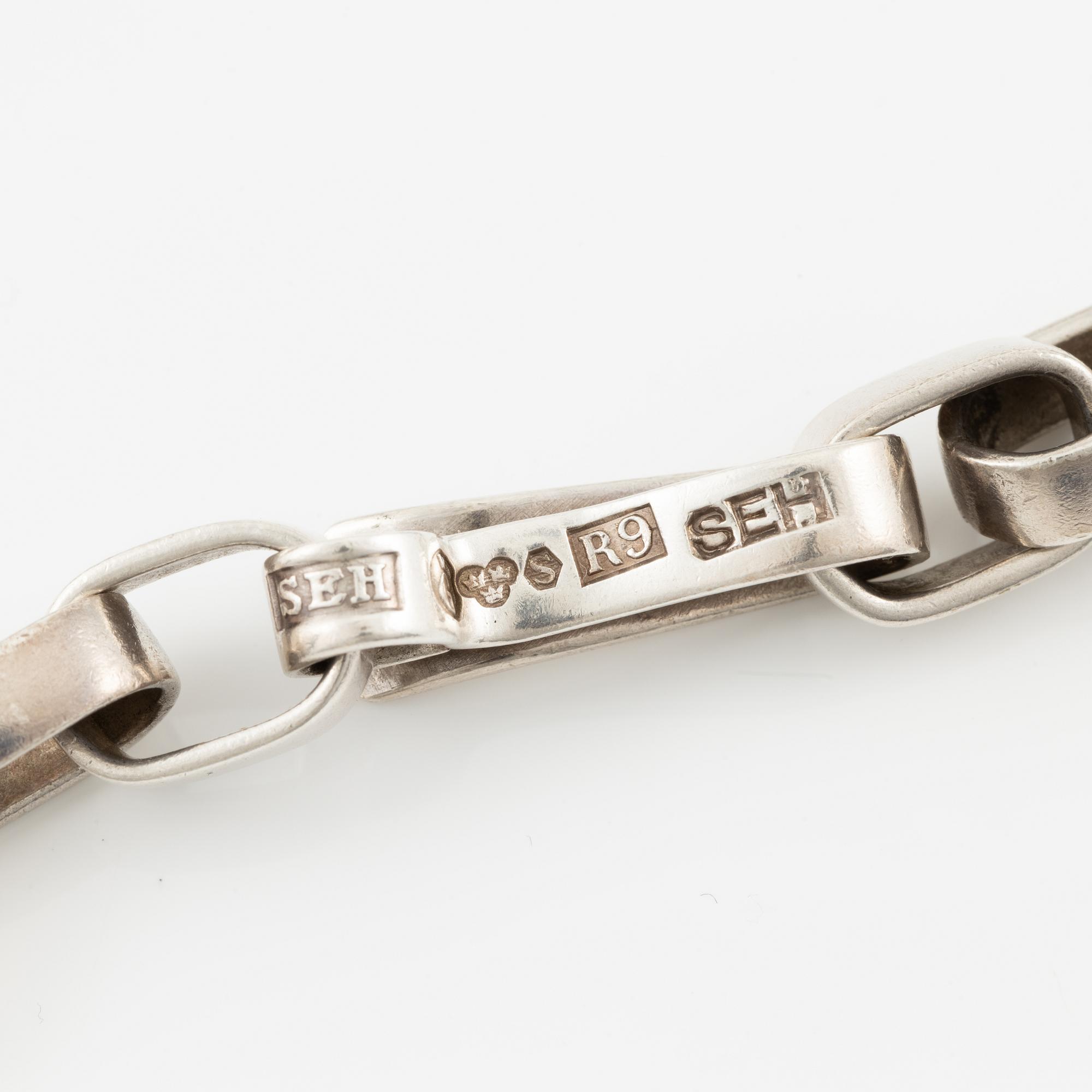 Sven-Erik Högberg, collier, silver.