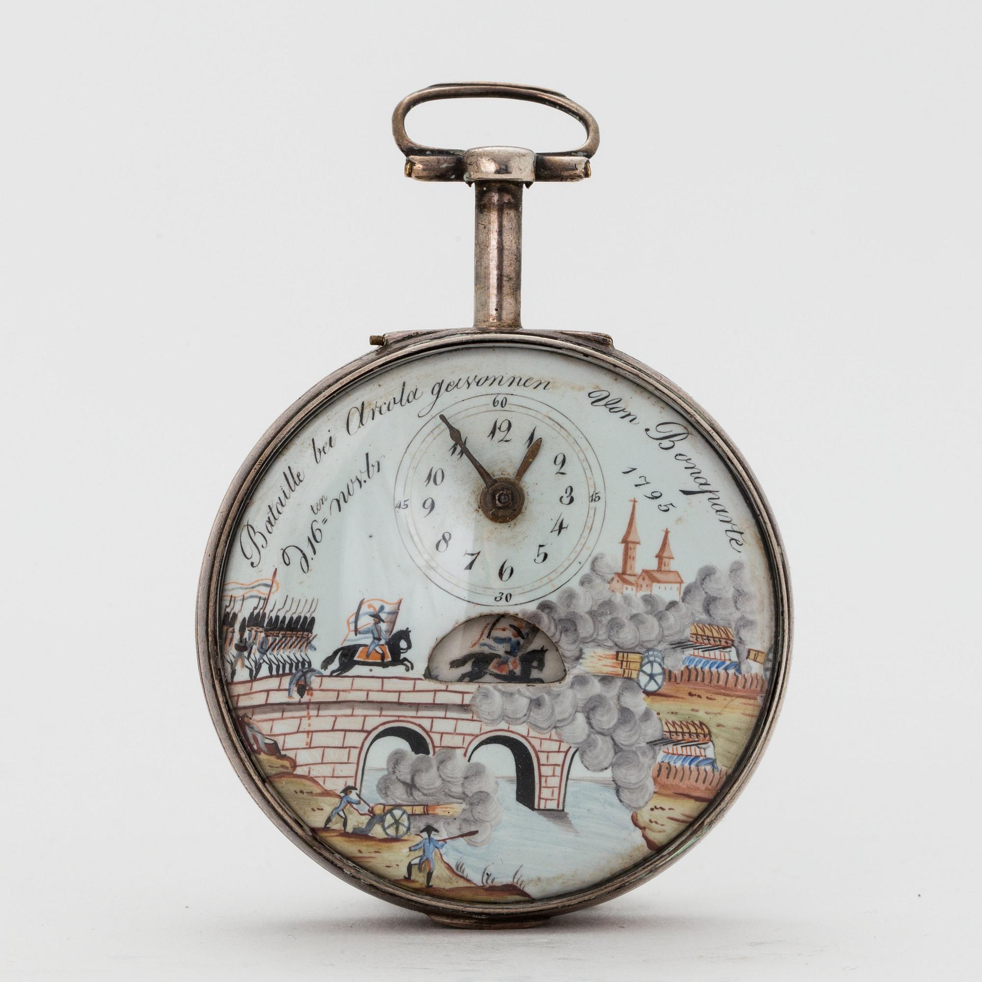 G Masterman, fickur silver, sent 1700-tal, London.