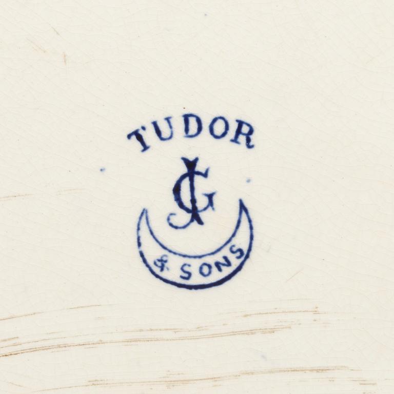 FAT samt SÅSSKÅL flintgods England omkring 1900.