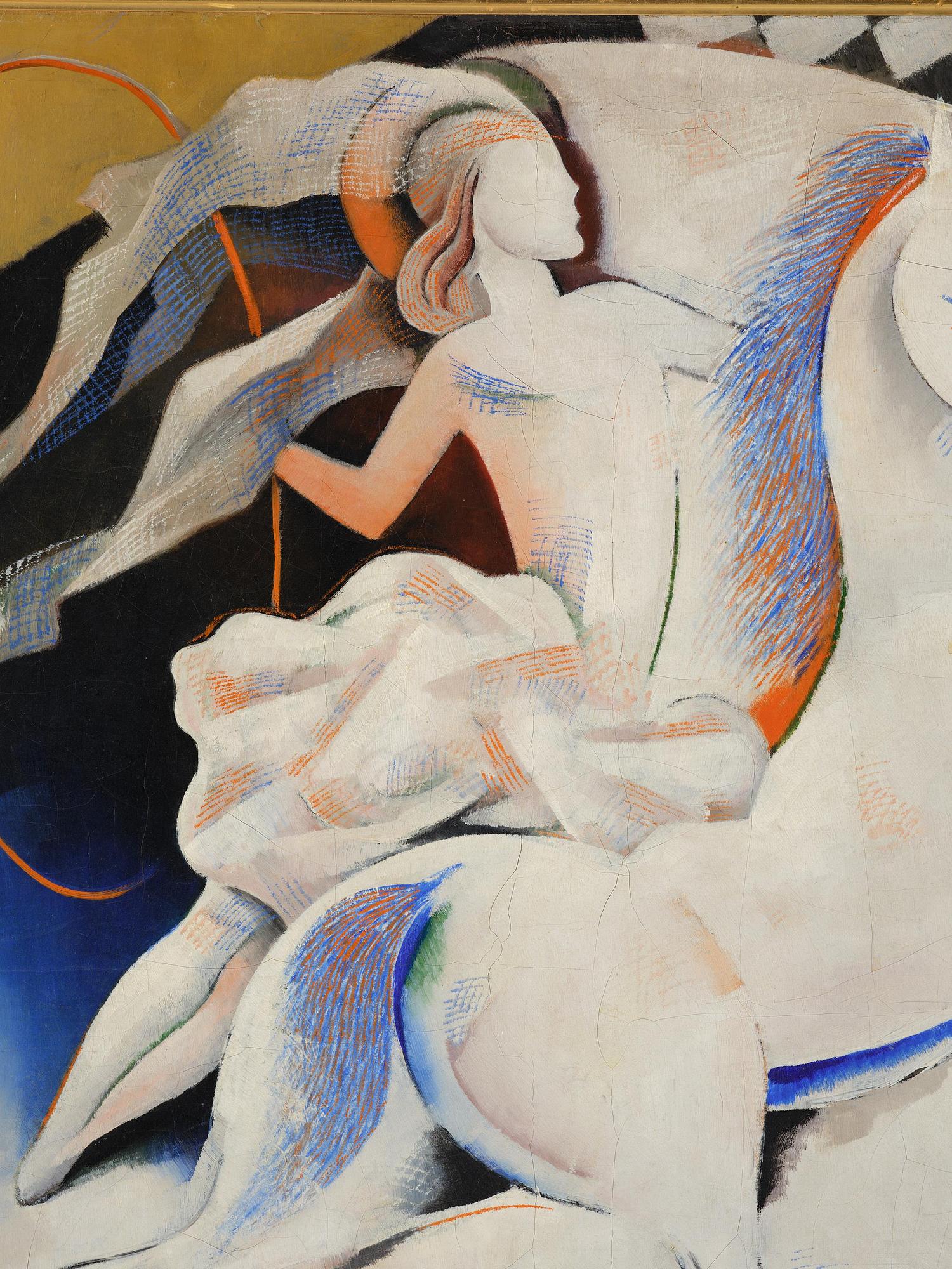Béla Kádár, Ballerina on a white horse.
