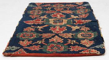 Åkdyna, korsstygnsbroderad, 1800-tal.