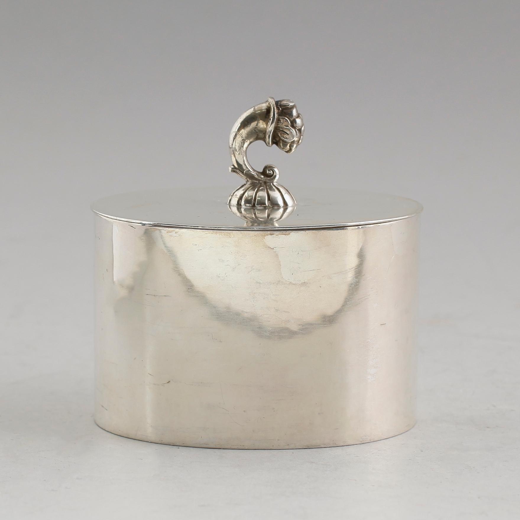SOCKERSKÅL, silver, GAB, Stockholm 1935. Vikt ca 212 gram.