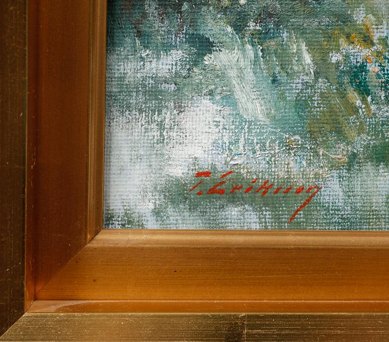 TAGE ERIKSSON, olja på duk, signerad.