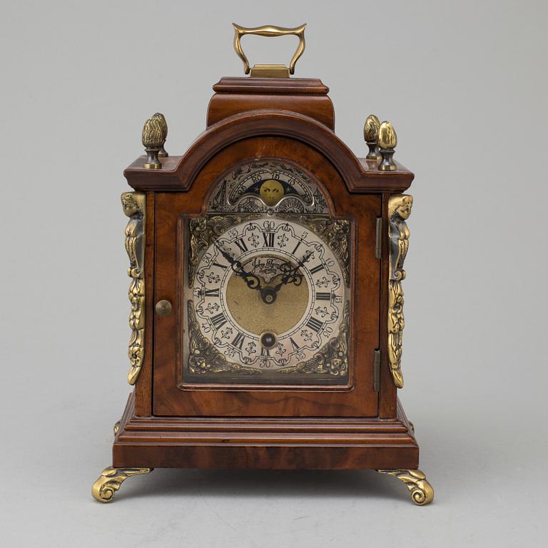 A second half of the 20th century mantel clock, John Thomas, London.