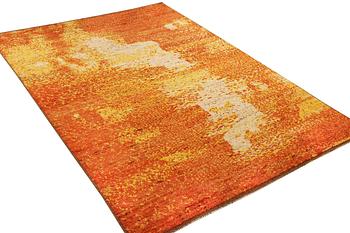 A Moroccan carpet, modern design, c. 285 x 198 cm.