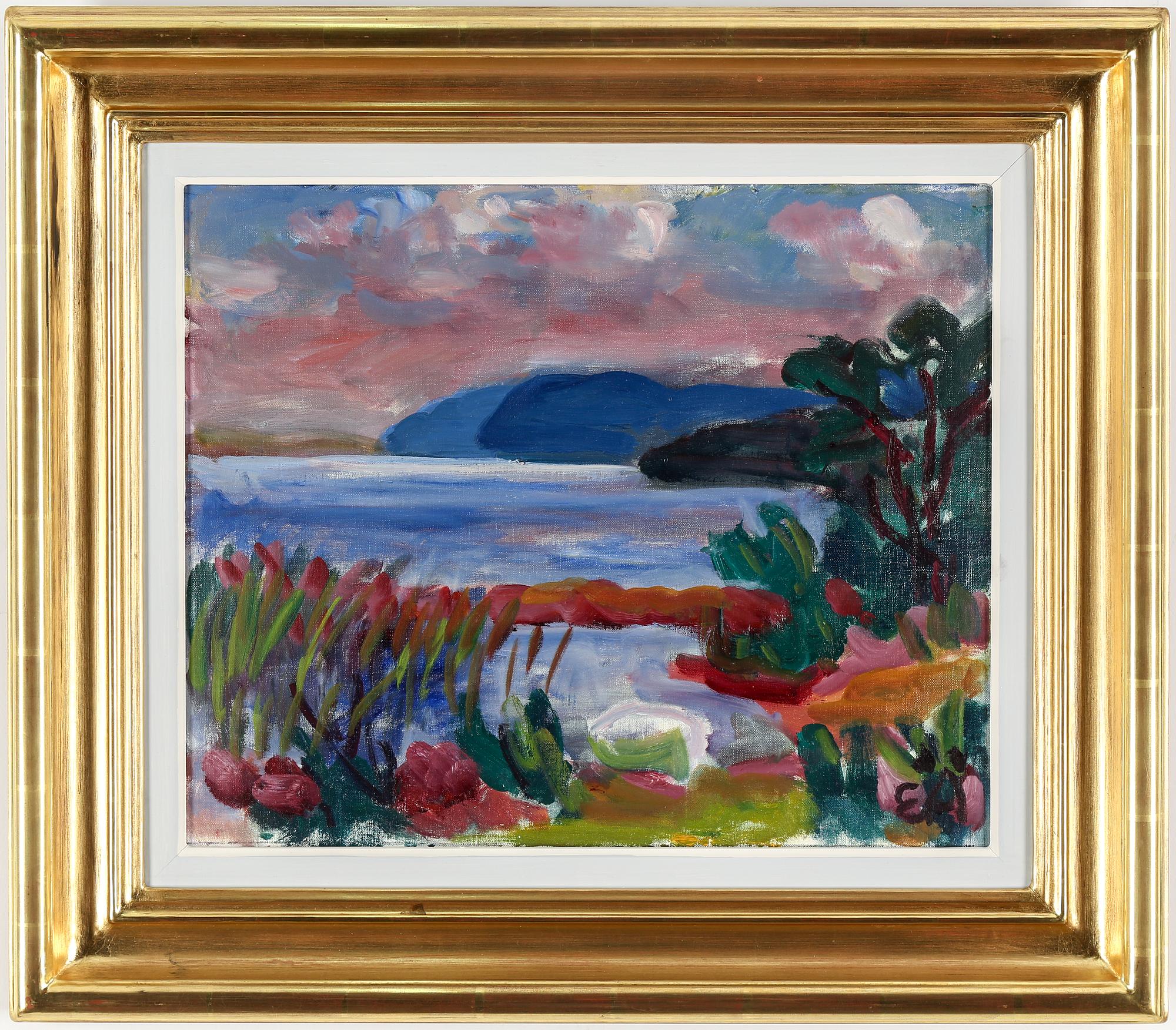 ERLING ÄRLINGSSON, oil on canvas, signed. Executed 1981.