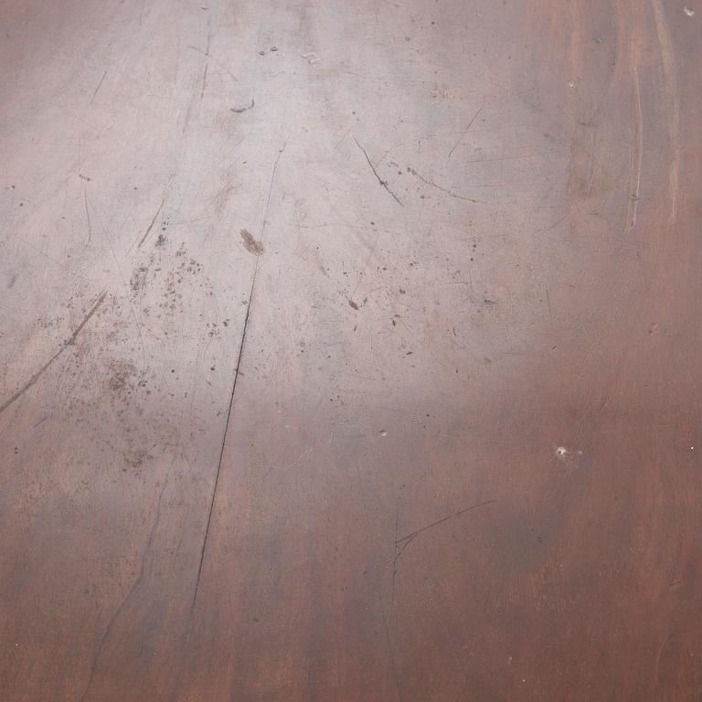 Game table, Gothenburg, circa 1800.