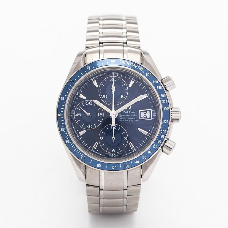 Omega, Speedmaster, Date, kronograf, armbandsur, 40 mm.