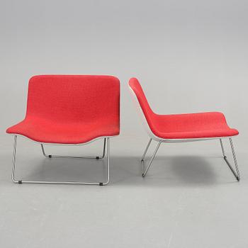 FÅTÖLJER, ett par, "Spring", Erwan Bouroullec, Cappellini, Italien. Formgivna år 2000.