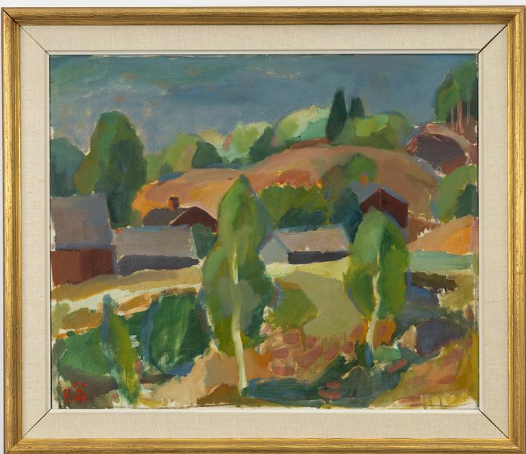 Erling Ärlingsson, "Blåsig Sommardag, Hundvika".