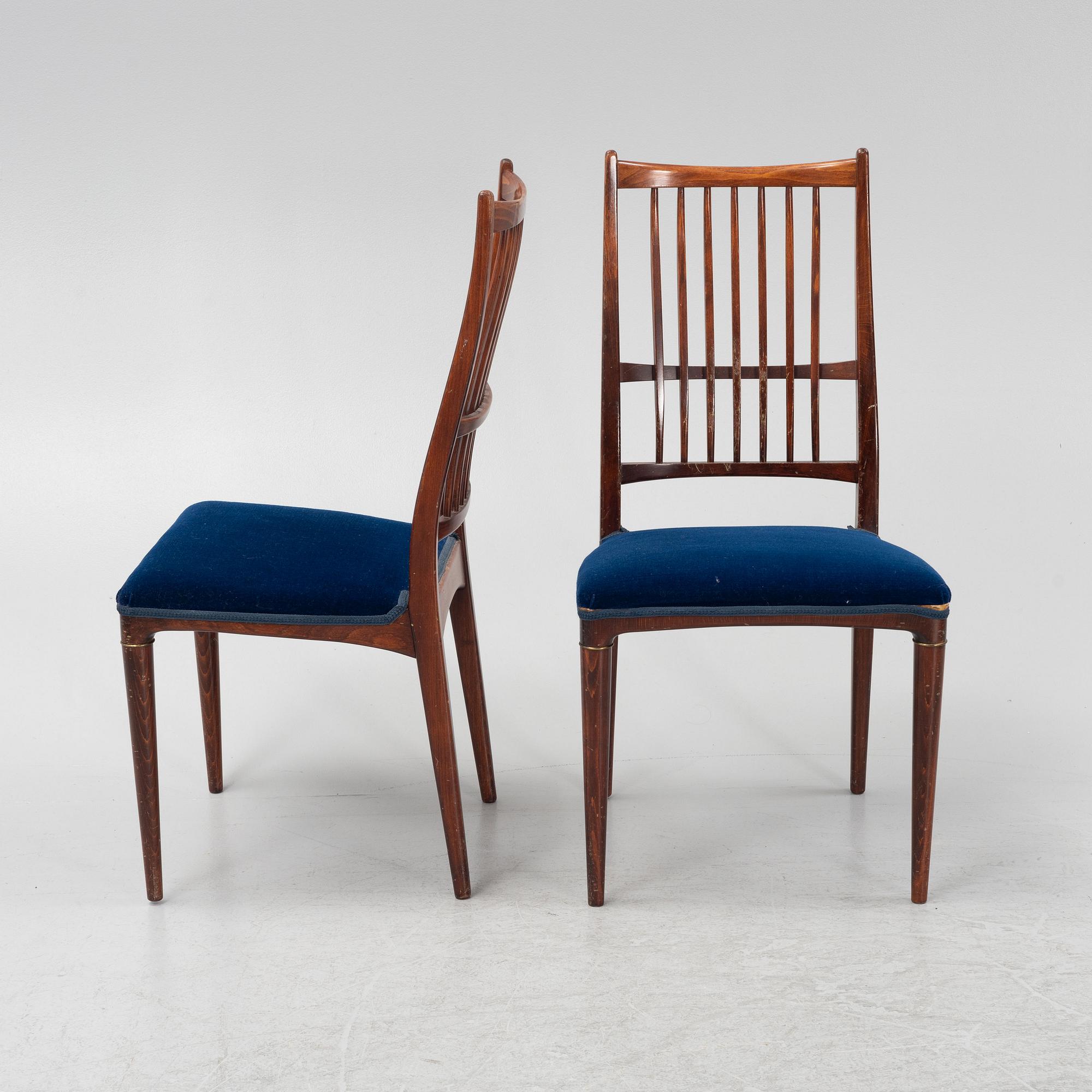 Svante Skogh, a 9-piece 'Cortina' dining group, Seffle Möbelfabrik, Säffle, Sweden, 1950's/60's.