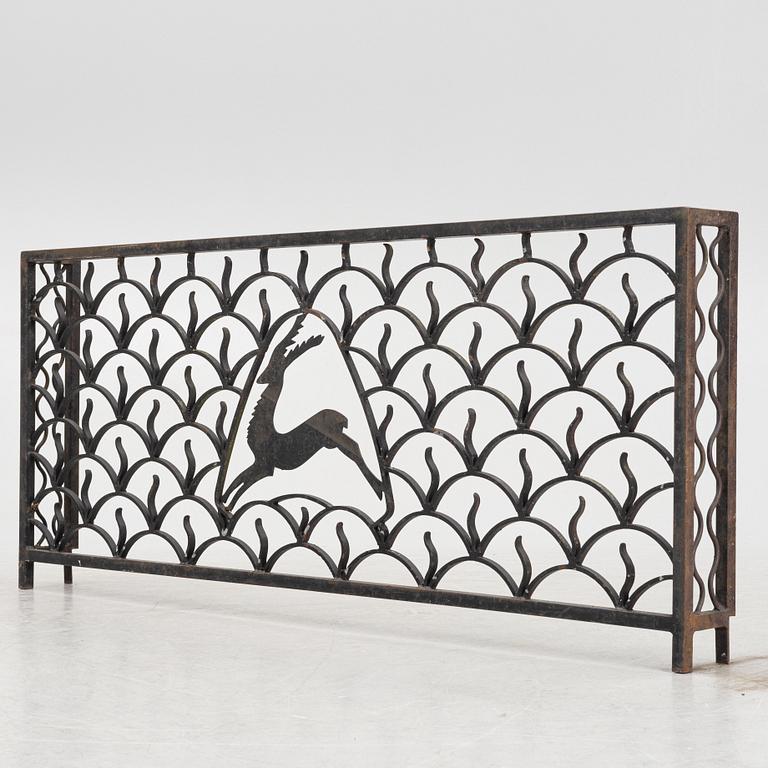 A radiator cover, Swedish Modern, first half of the 20th Century.