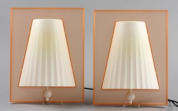 VÄGGLAMPOR, ett par, Philippe Starck.