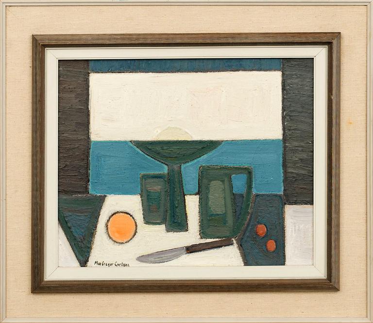 MAX GREGOR CARLSSON, oil on canvas, signed.