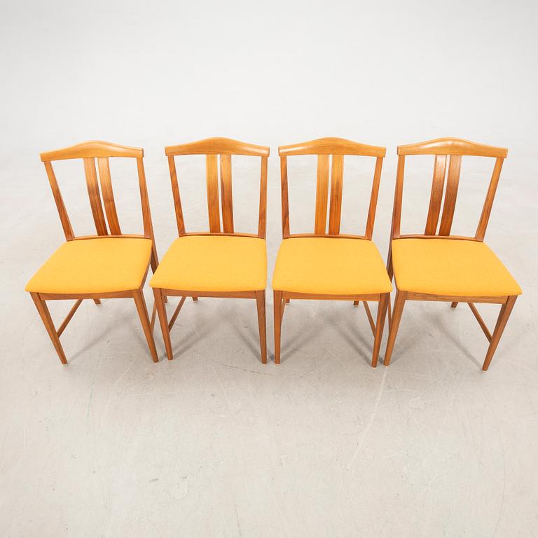 Bertil Fridhagen & Karl Erik Ekselius, table "Sörgården" and chairs 4 pcs, 1950s/1960s.