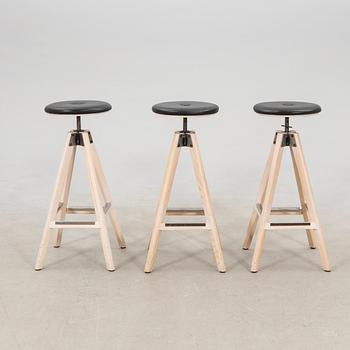 Bar stools, 6 pieces, SA Möbler, 21st century.