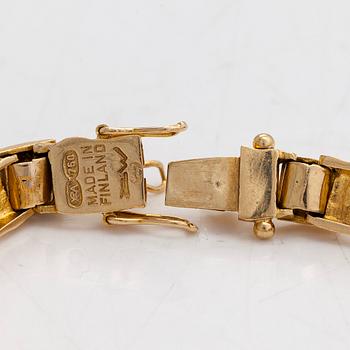 Björn Weckström, armband, "Jotos", 18K guld. Lapponia. Svensk import stämpel.