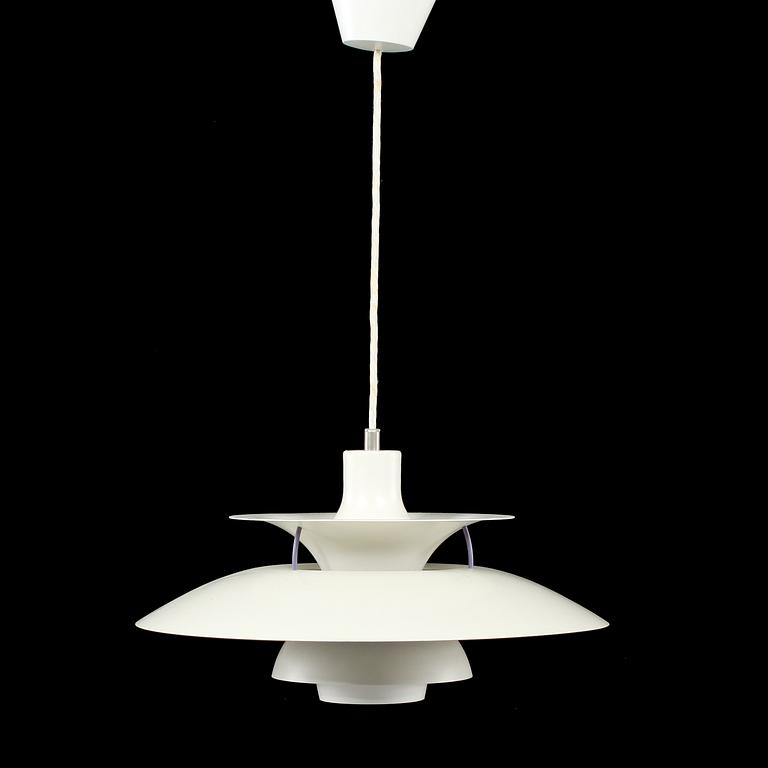 TAKLAMPA, "PH-lampa", Poul Henningsen, Louis Poulsen, 1960-tal. Höjd 30 cm.