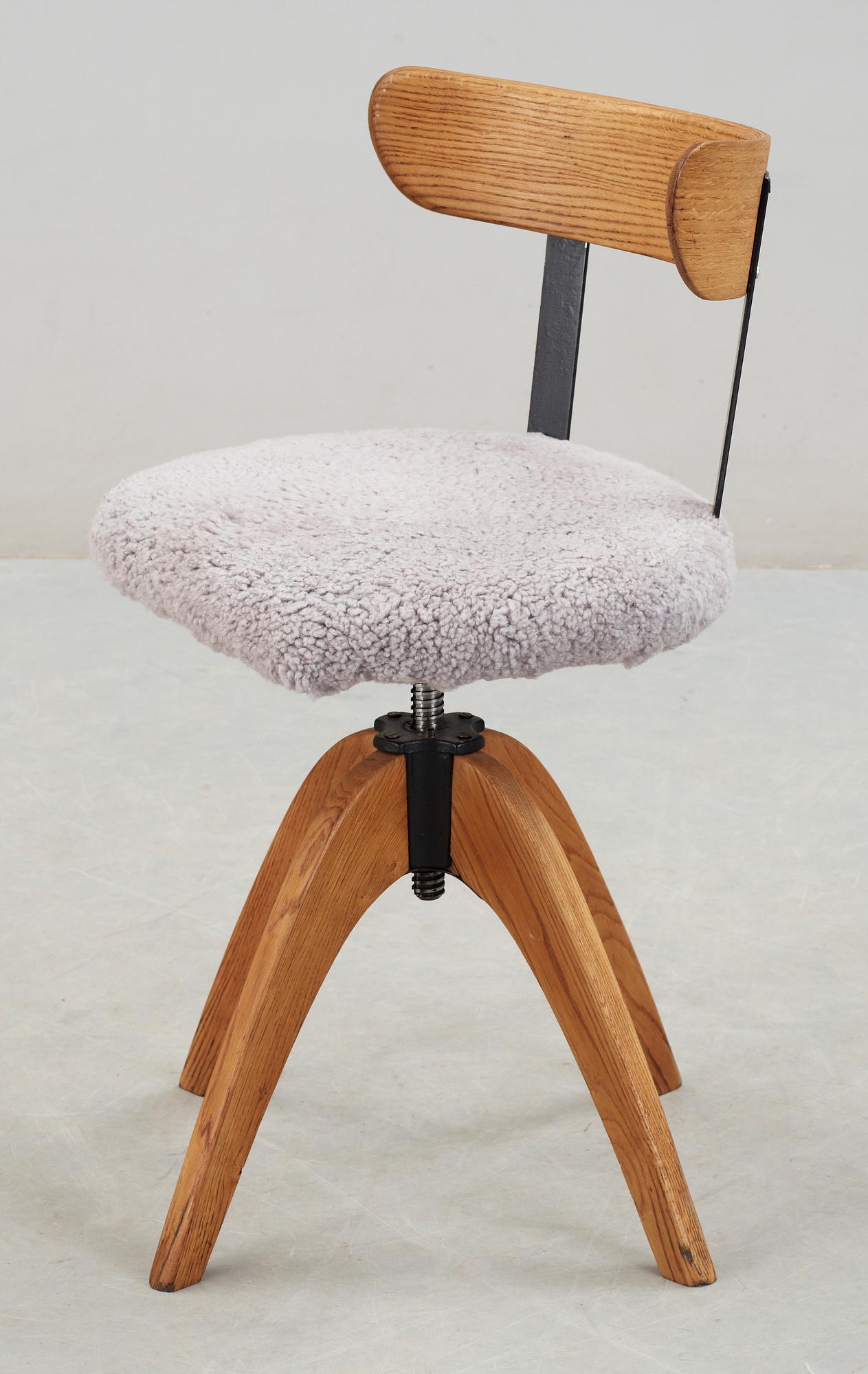 SKRIVBORDSSTOL, industri, 1930-40-tal.