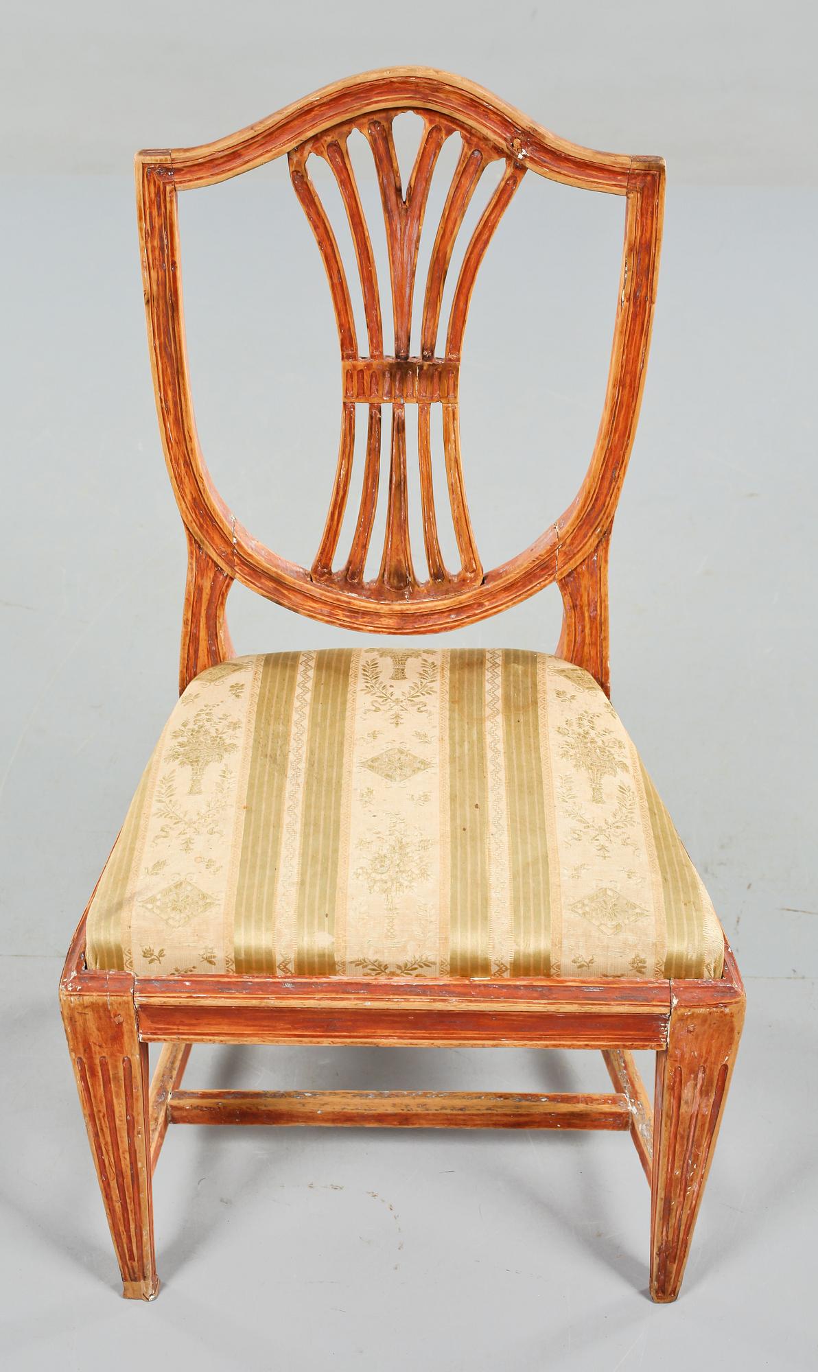 STOL, gustaviansk, 1700-talets slut.