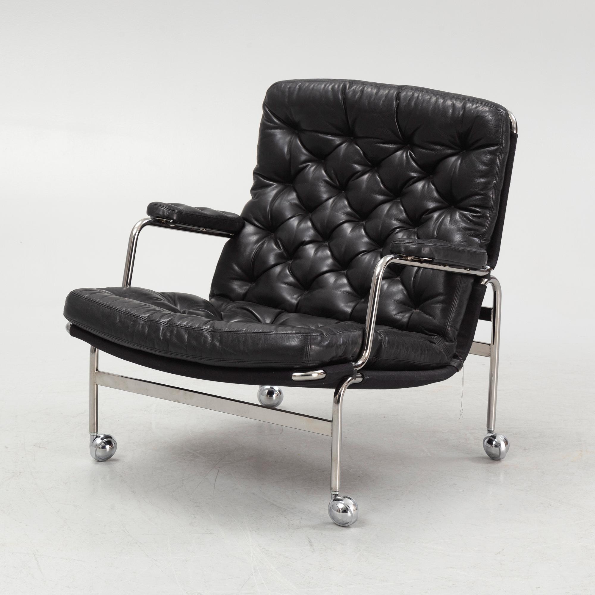 Bruno Mathsson, a 'Karin' armchair, Dux.