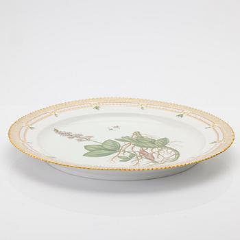 Fat, porslin, "Flora Danica", Royal Copenhagen, Danmark, 1900-tal.