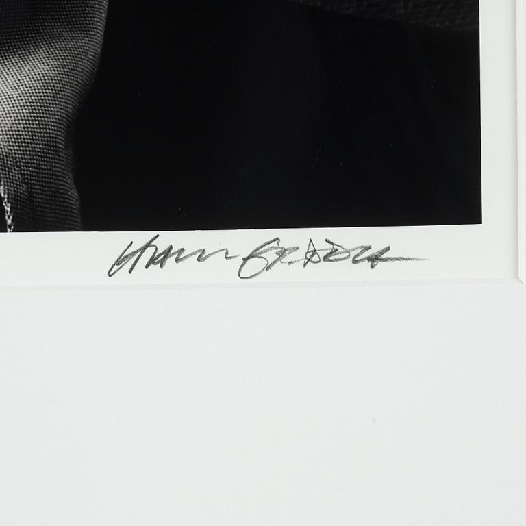 HANS GEDDA, gelatin silver print signed Hans Gedda.