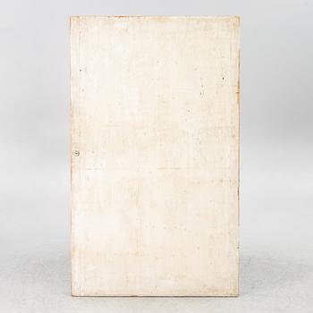 Bertil Vallien, unik relief, Träverkstaden, Boda Glasbruk, 1960-tal.