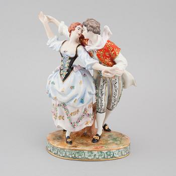 A circa mid 20th century porcelain figurine.