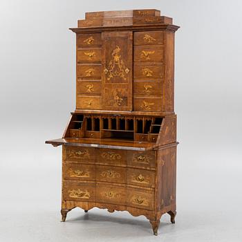 Skåp, Barock, troligen Tyskland, 1700-talets första hälft.