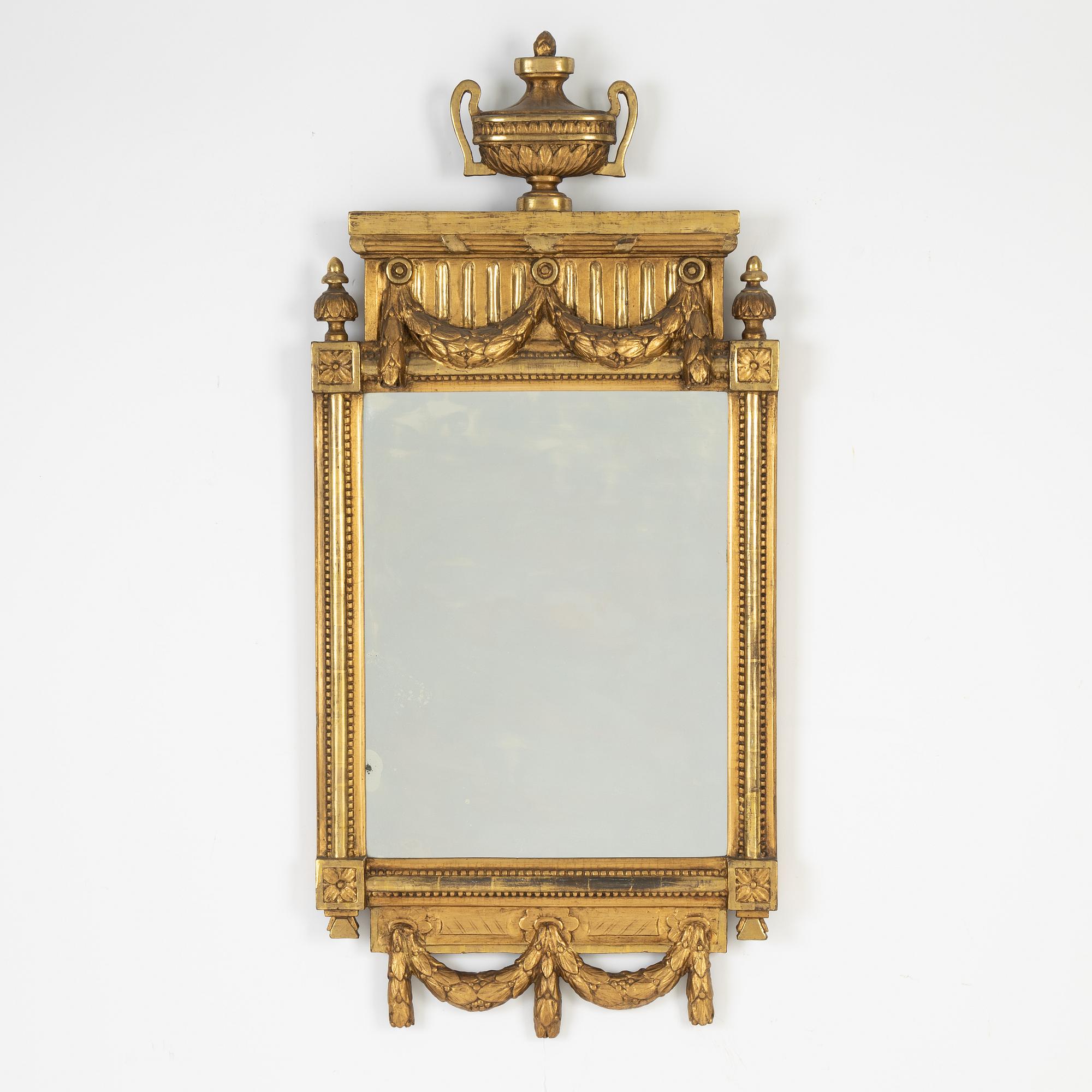 Spegel, gustaviansk stockholmsarbete, 1780-tal.