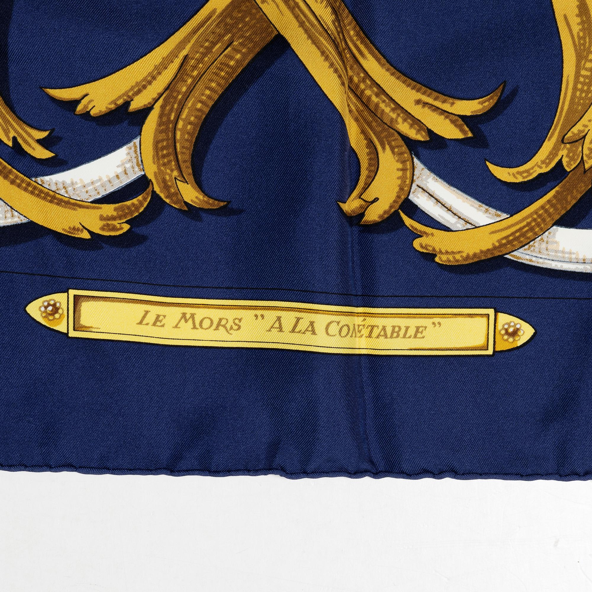 Hermès, Scarf, "Le Mors "A la Conétable"".