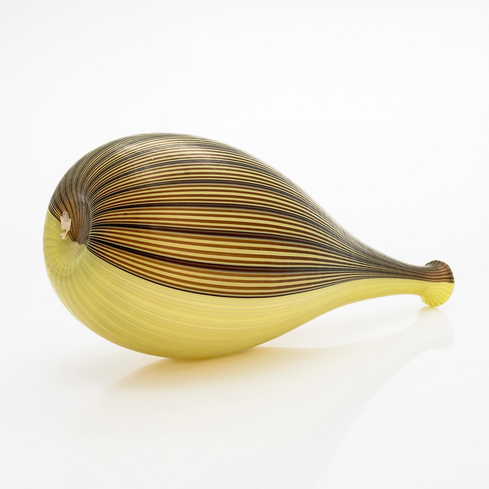 Carlo Scarpa, vase, 'Tessuto' signed Venini Murano Italia.