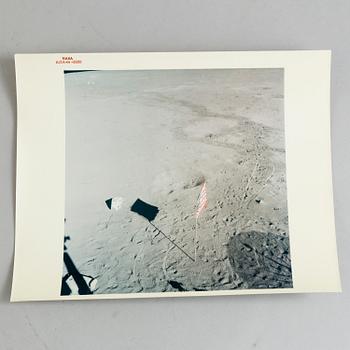 A collection of 8 photographs by NASA Apollo 14, 1971, stamped.