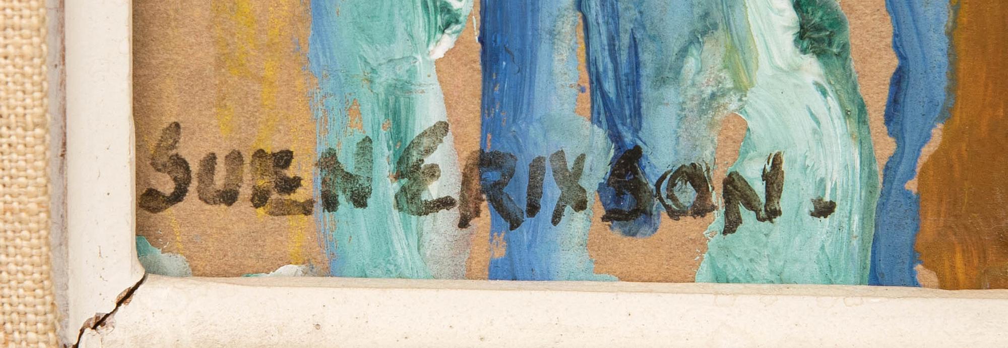 Sven X:et Erixson, At the loom.