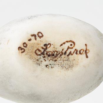 Lars Pirak, A pair of salt cellars, signed.