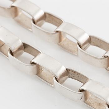 Högbergs, necklace/braclet, sterling silver.