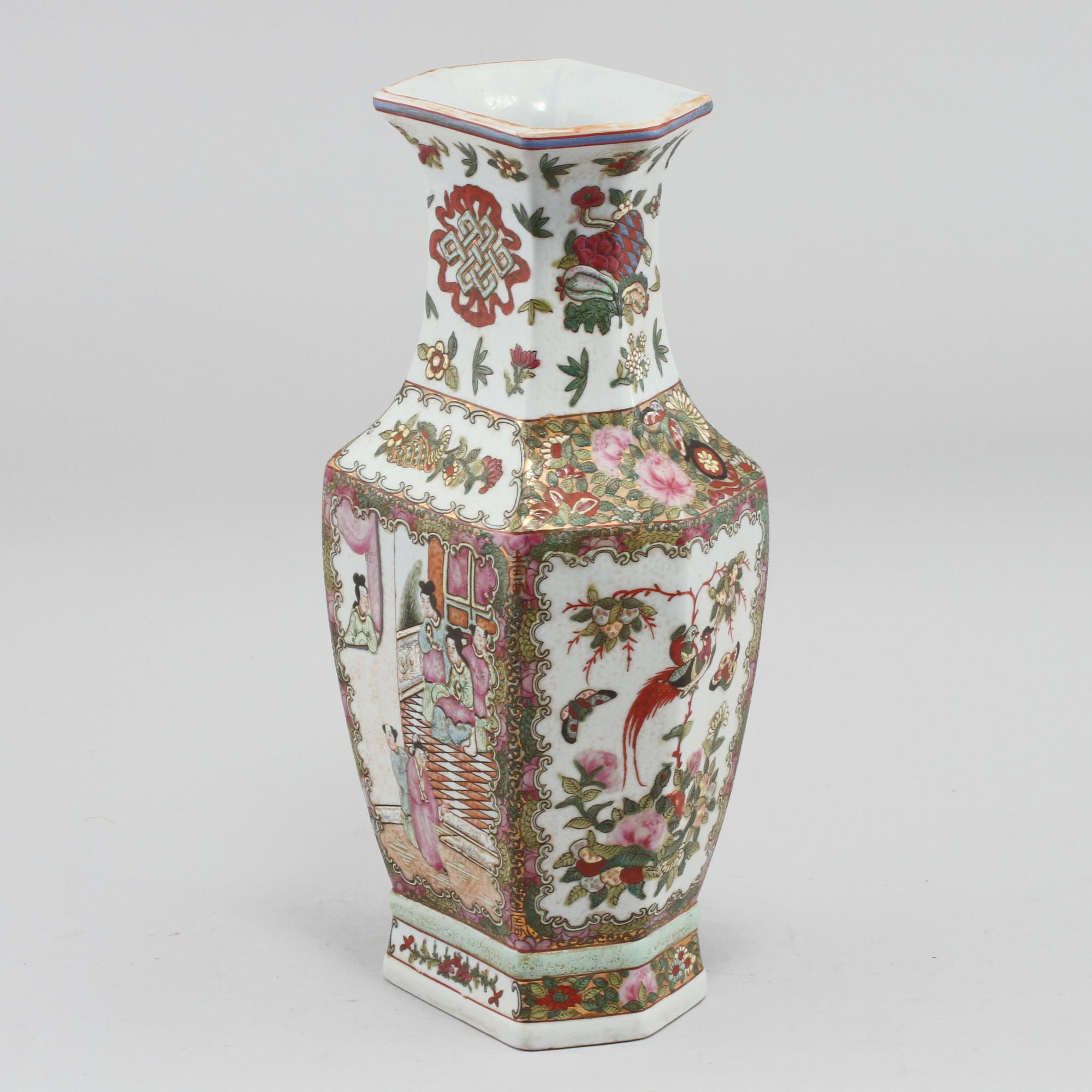 VAS, porslin, Kanton, Kina, 1900-talets första del.