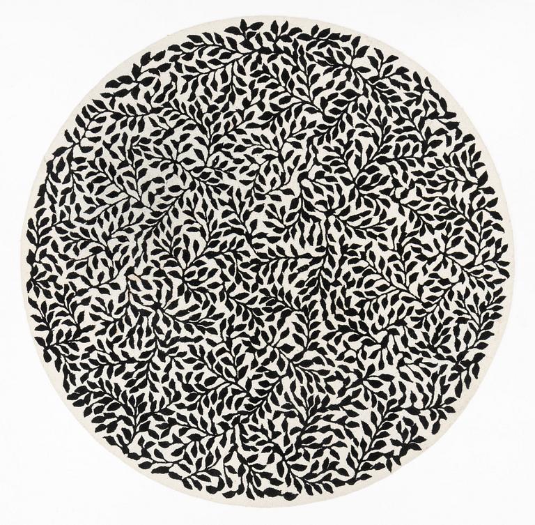 Christian Lacroix, matta, handtuftad, "Bousquet Carbone", ca 250 cm.