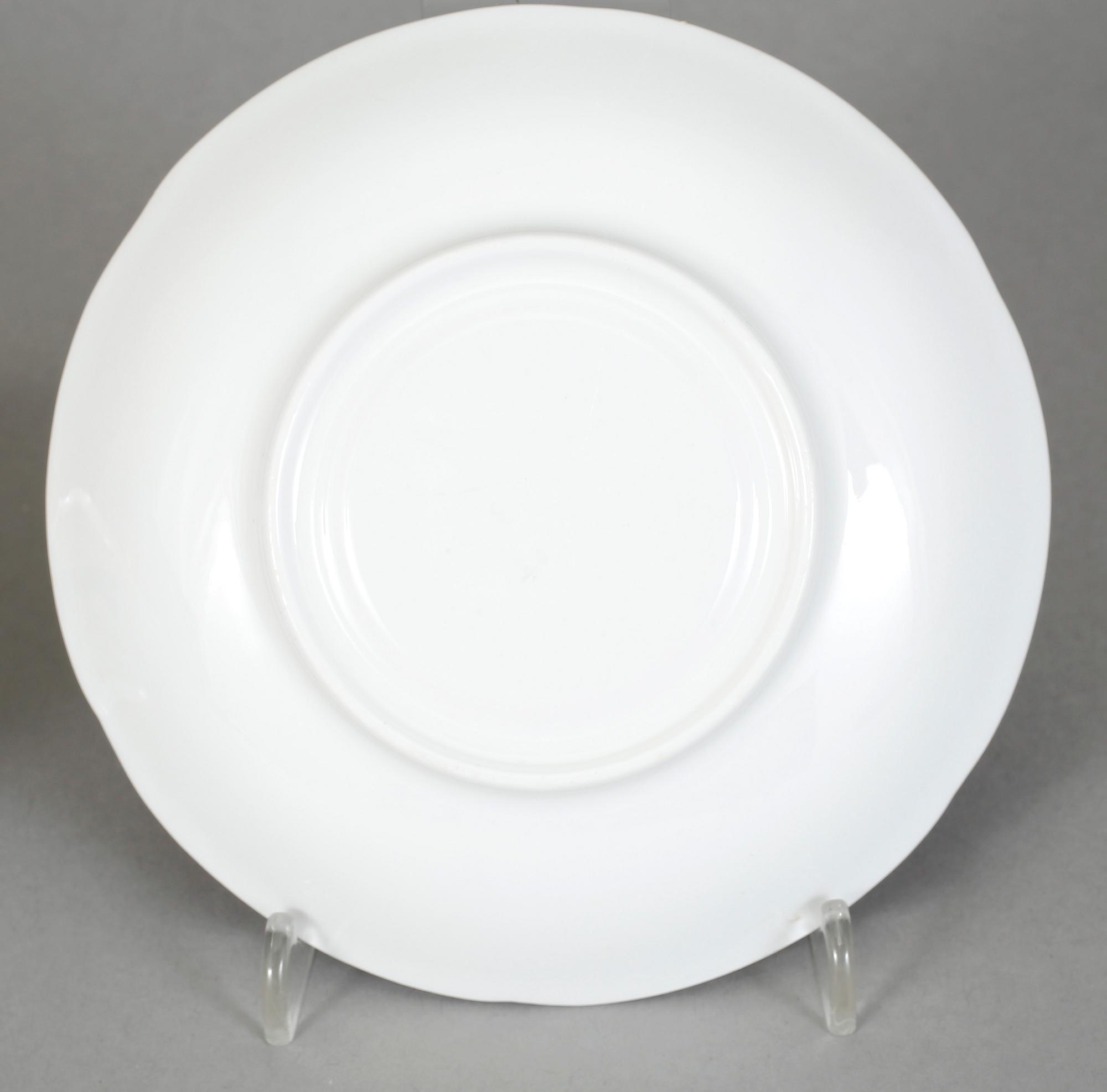 TESERVIS, 15 delar, porslin, "Blå blom" Old Gustavsberg, 1800-tals slut.