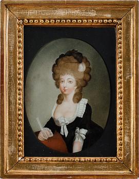 GLASMÅLNING, 1800-talets första hälft.