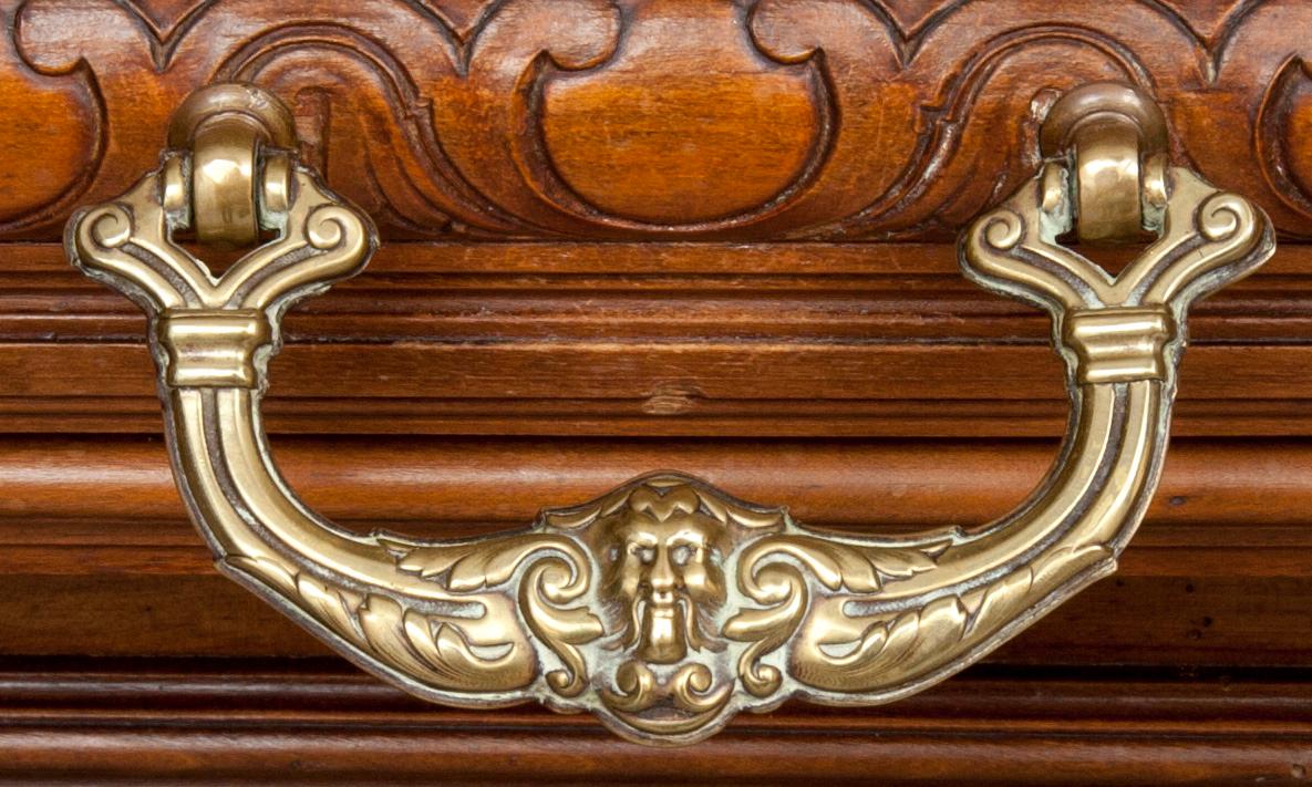 SKÅP, barockstil, sannolikt Tyskland 1900-tal.