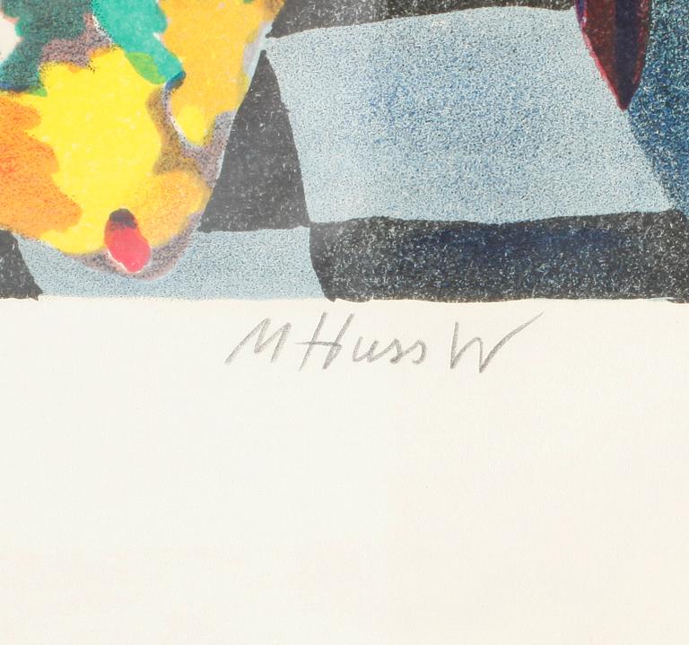 MONA HUSS WALLIN, färglitografi, signerad o numrerad 62/325.