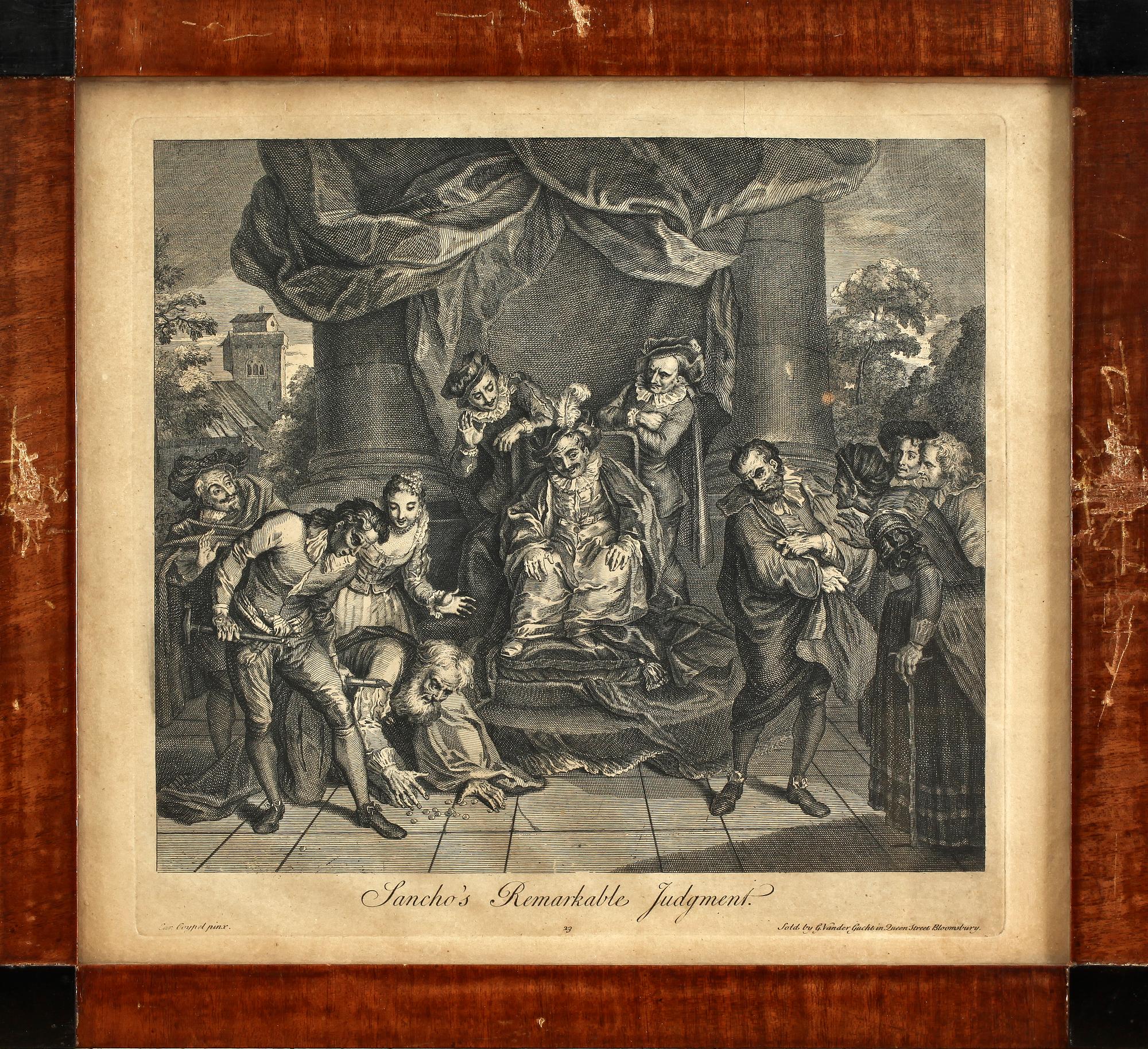 KOPPARSTICK, 7 st, 1800-tal.