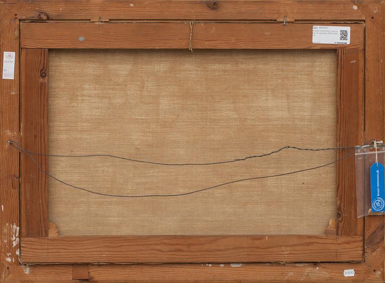 OKÄND KONSTNÄR, olja på duk, ej signerad, 1800-talets slut.