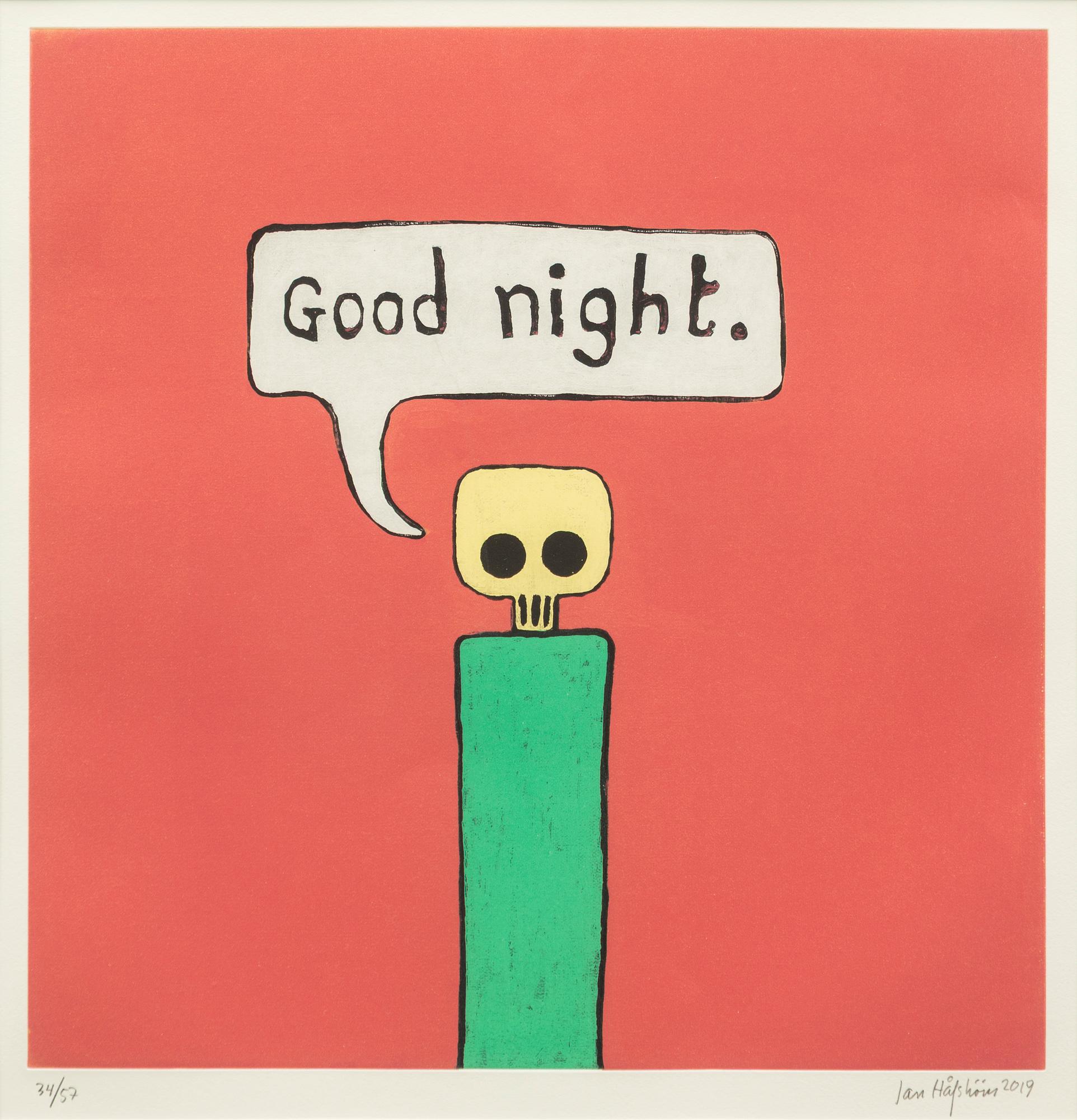 Jan Håfström, "Good night".