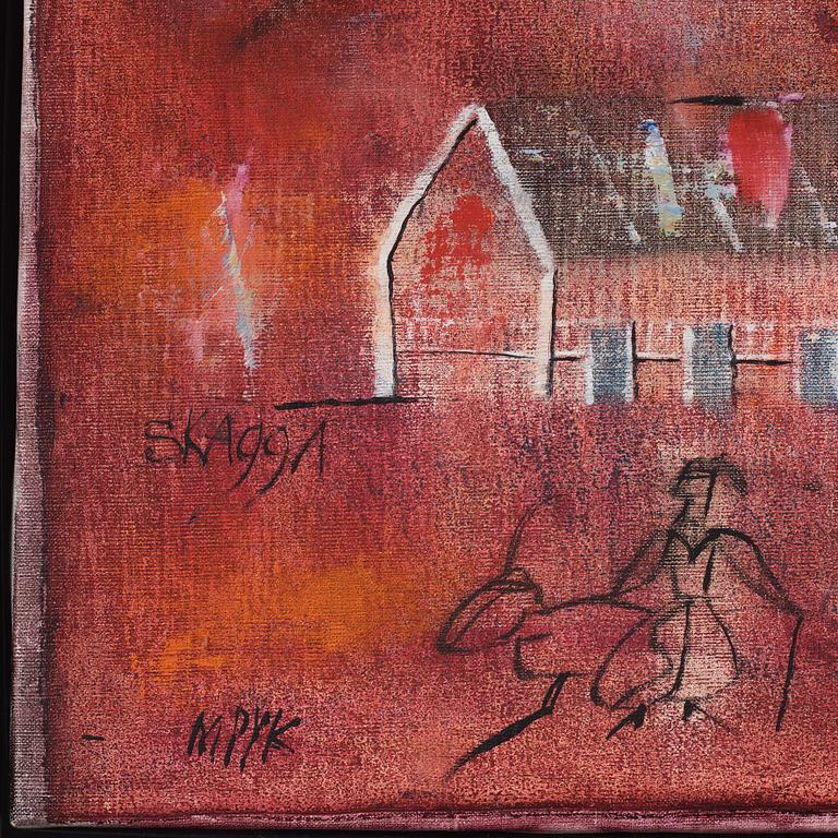 Madeleine Pyk, "Skägga".